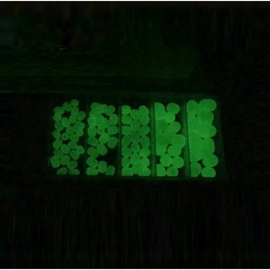 Captain 7660 Silikon Boncuk Seti Glow 100Lü Kutuda