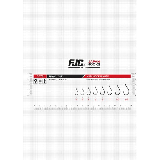 FJC 3578 MARUSODE RINGED NO:1 BLACK NIKEL 14 P. OLTA IGNESI