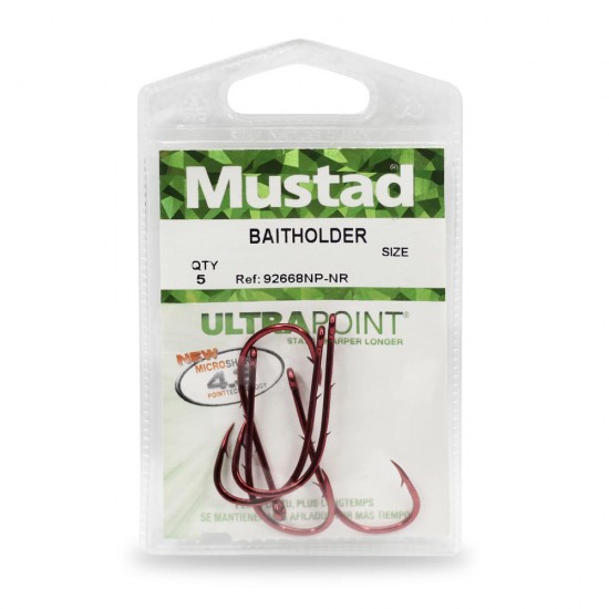 Mustad Red Baitholder Olta Ignesi 92668NP-NR 1 10Ad.