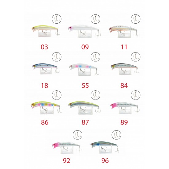 3405 CAPLURE SEABASS MINNOW 90MM 12GR RENK:11