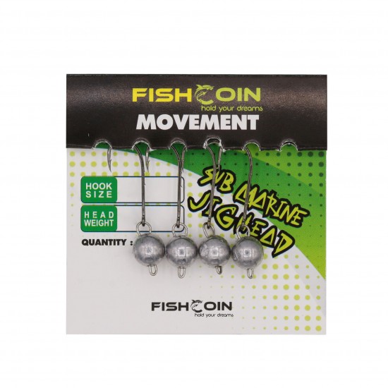  Fishcoin Movement Jighead 8-1.8 Gr 