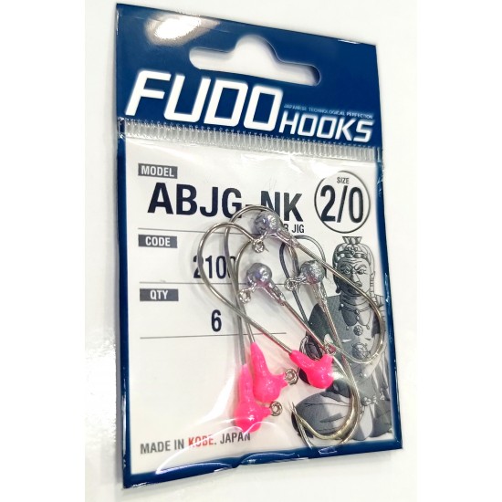 FUDO 2100 JIGHEAD NO:3/0, NIKEL, 6 ADET 2 GRAM