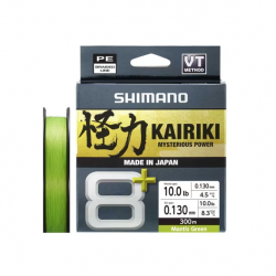 Shimano Örgü Misina Kairiki 8+ 300M 0.13Mm 8,3Kg M. Green