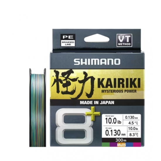 Shimano Örgü Misina Kairiki 8+ 300M 0.13Mm 8.3Kg M. Color