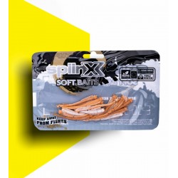SPIINX SANDWORM SILIKON 6CM 18P MILKY TAN