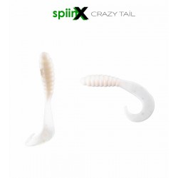 SPIINX CRAZY TAIL KUYRUK 7.5CM 10P CLEAR AND WHITE