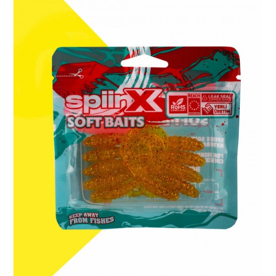 SPIINX CRAZY TAIL KUYRUK 7.5CM 10P HONEY SHRIMP