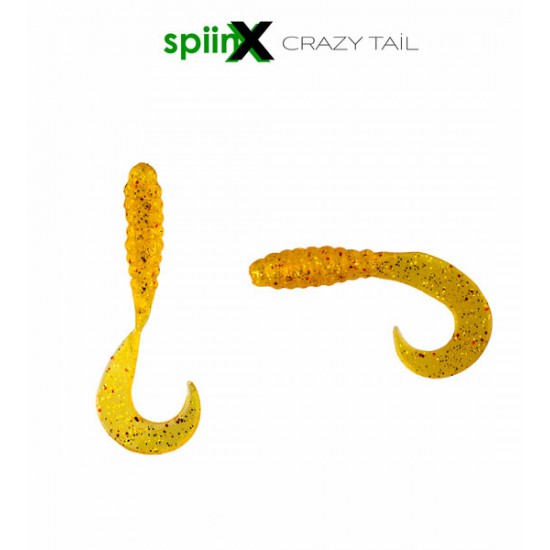 SPIINX CRAZY TAIL KUYRUK 7.5CM 10P HONEY SHRIMP