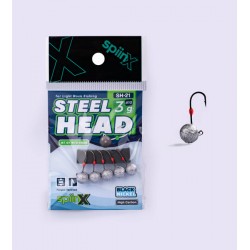SPIINX STEEL HEAD JIGHEAD HAM 3G #8 5P