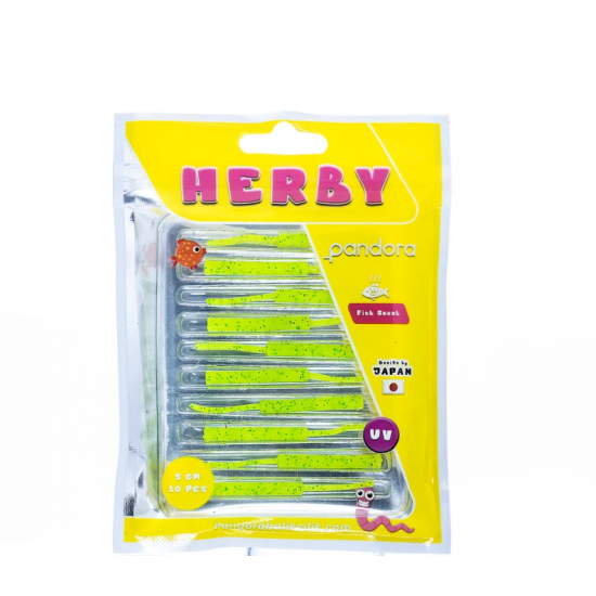 Pandora Herby LRF Silicon Green Glitter