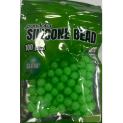 PANDORA SILIKON GLOW BONCUK 6MM 100PK
