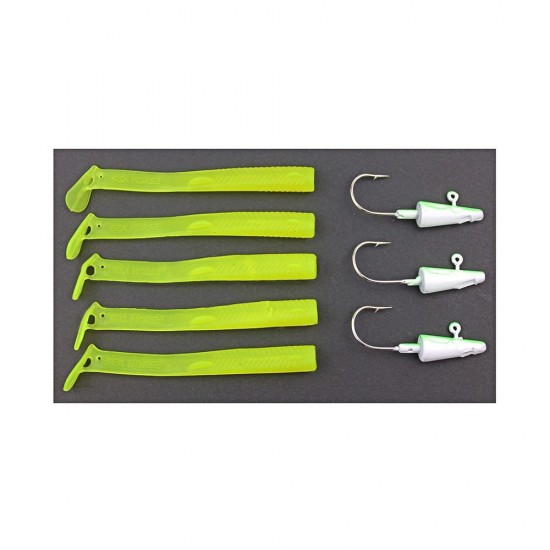 Sea Horse Candy Soft Baits 10 Gr Glov Yesil