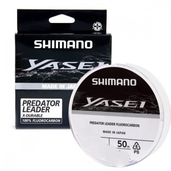 Shimano Misina Yasei Fluoro Leader 50M 0.22Mm 3.59Kg Grey
