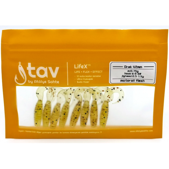 ORAK 42Mm 8’Li Paket Motor Oil Flash (UV)