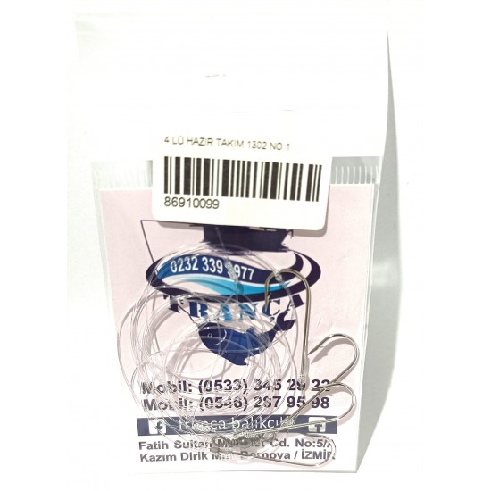4 LÜ HAZIR TAKIM 1302 NO:1