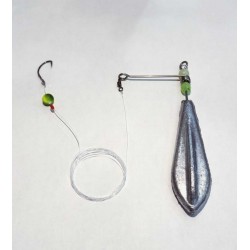 KOLLU YÜZEN KURSUNLU ÇIPURA TAKIMI 120 GR