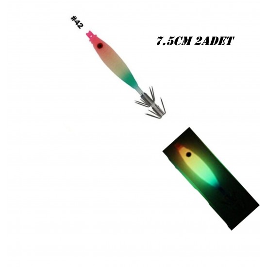 Seika Mini Squid Soft Trasparent 7,5Cm #42 2Li