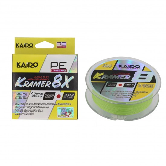 KRAMER JAPAN 8X 150 MT GREEN IP MISINA 0,16 MM