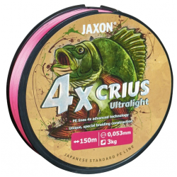 Jaxon 4Xcrius Ultralight 150Mt Pink Misina 0,042MM
