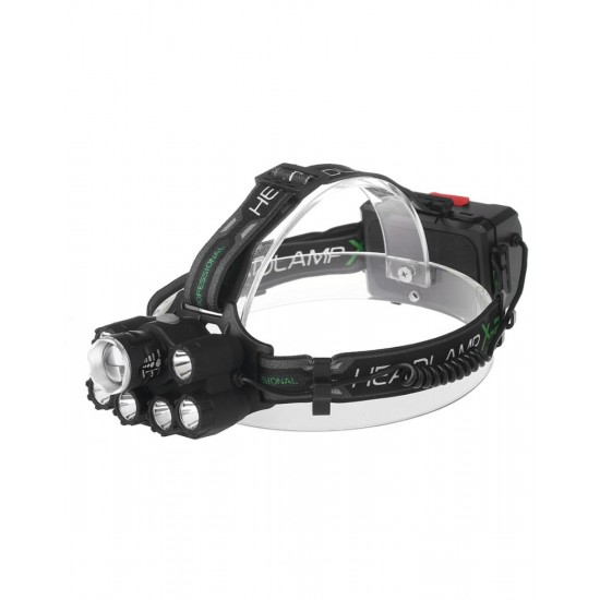 Güçlü Kafa Feneri Çok Fonksiyonlu Ledli Watton Wt-247