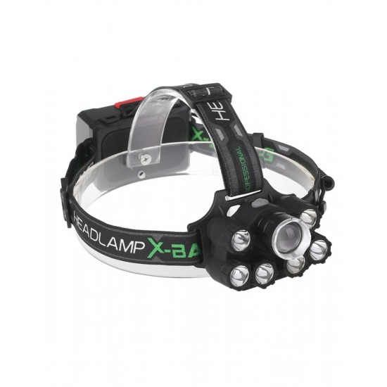 Güçlü Kafa Feneri Çok Fonksiyonlu Ledli Watton Wt-247