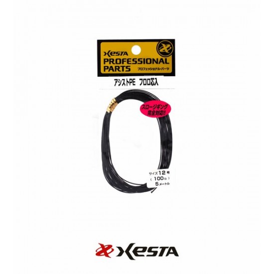 XESTA ASSIST PE FLUORO CORE 5M 100LBS 45KG SIYAH