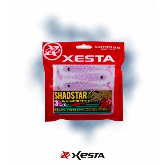 XESTA SHAD STAR SILIKON 9.5CM KCS 6P