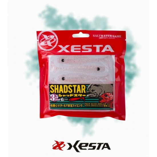 XESTA SHAD STAR SILIKON 9.5CM KCA 6P