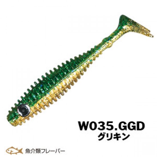 XESTA SHAD STAR SILIKON 9.5CM GGD 6P