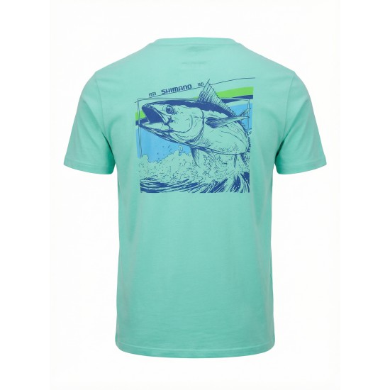 Shimano Mint Tuna T-Shirt -( L )
