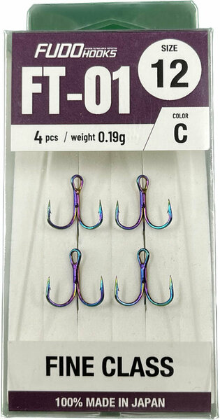 2239 FUDO TREBLE FINE CLASS NO:12 RENKLI 4P