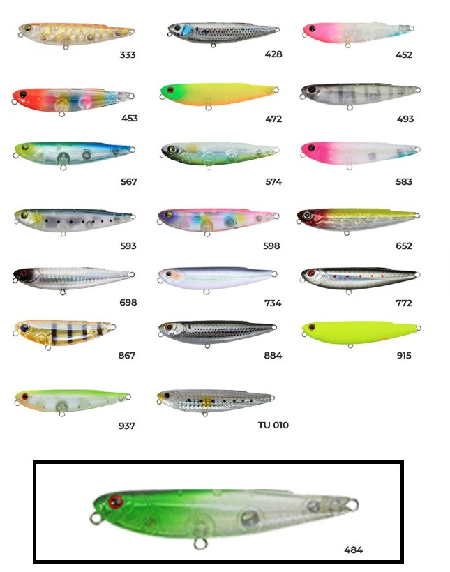 ZIPBAITS  FAKIE DOG    70 MM - DS     484