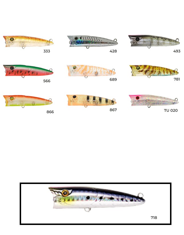 ZIPBAITS  POPPER    68 MM     493