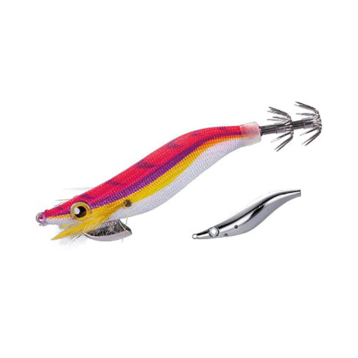 Lure Sephia Excounter Kalamar Zokasi 3.5Gou/19G 001 Pink Silver