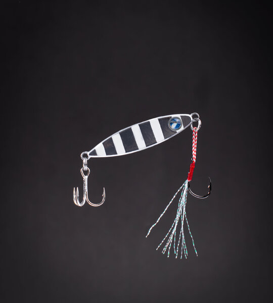 BLUE BLUE SEARIDE MINI JIG YEM, 6G, ZEBRA GLOW