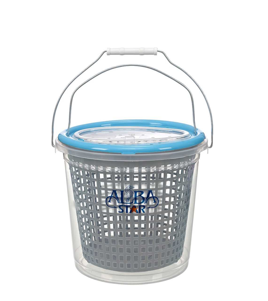 9 LT SEFFAF SÜZGEÇLI BALIKÇI KOVASI EKONOMIK