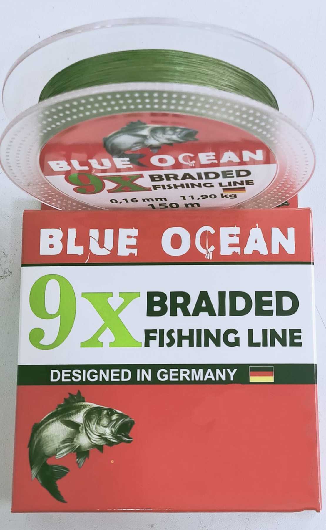 9X 250 METRE YESIL IP MISINA 0,14 MM