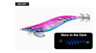 Yo-Zuri AURIE-Q CLOTH Squid Jig #3.0 A1031N BLMP