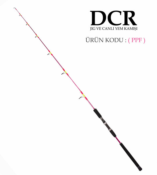  DCR PIRI REIS JIG VE CANLI YEM KAMISI 185 CM 150-350 PEMBE