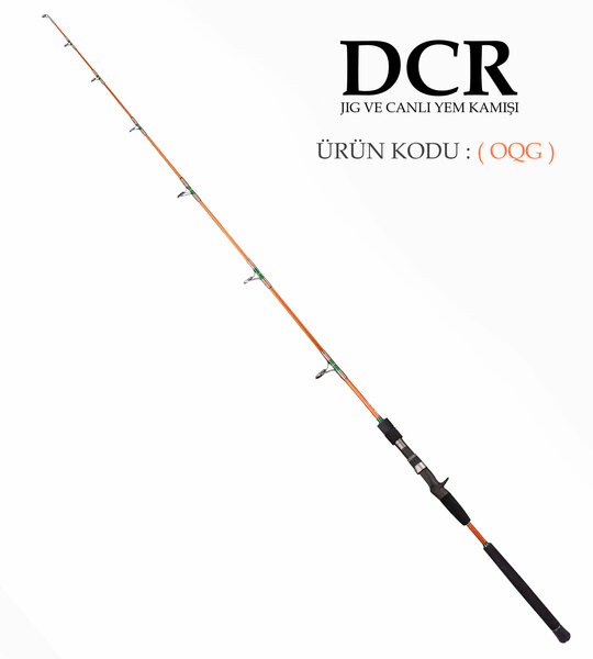 DCR HILAL TETIKLI JIG VE CANLI YEM KAMISI 185 CM 150-350 TURUNCU
