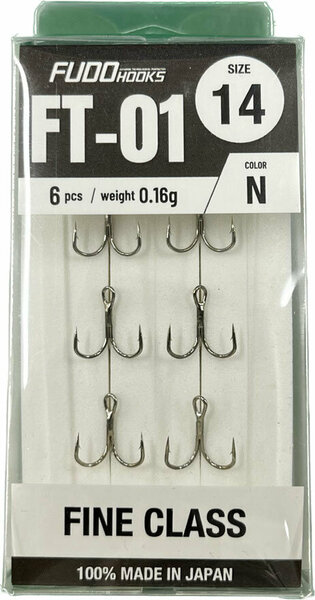 2230 FUDO TREBLE FINE CLASS NO:12 NIKEL 6P