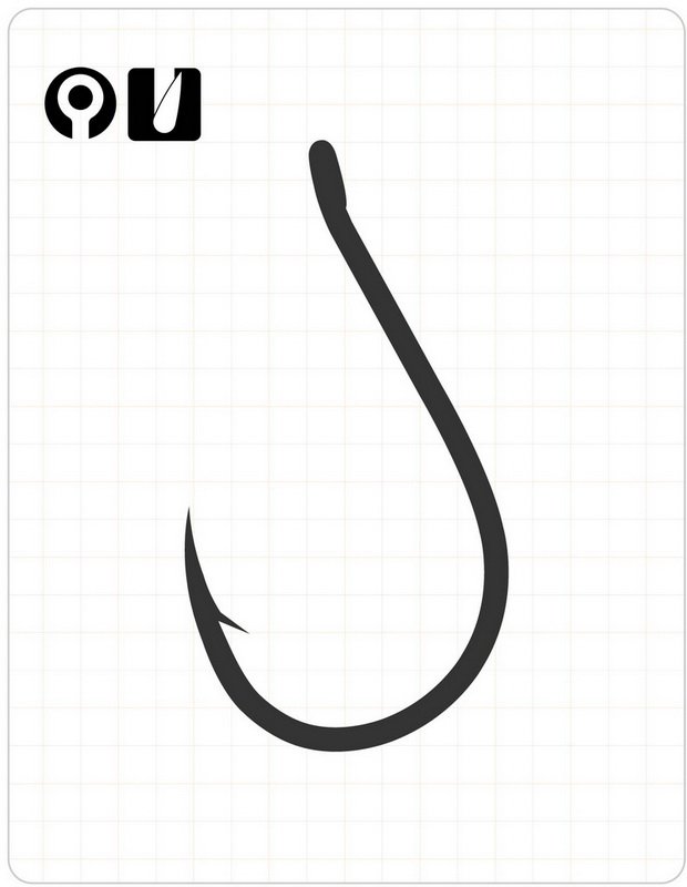 1100 CHINU W/ RING, NO:1/0, NIKEL, 9P