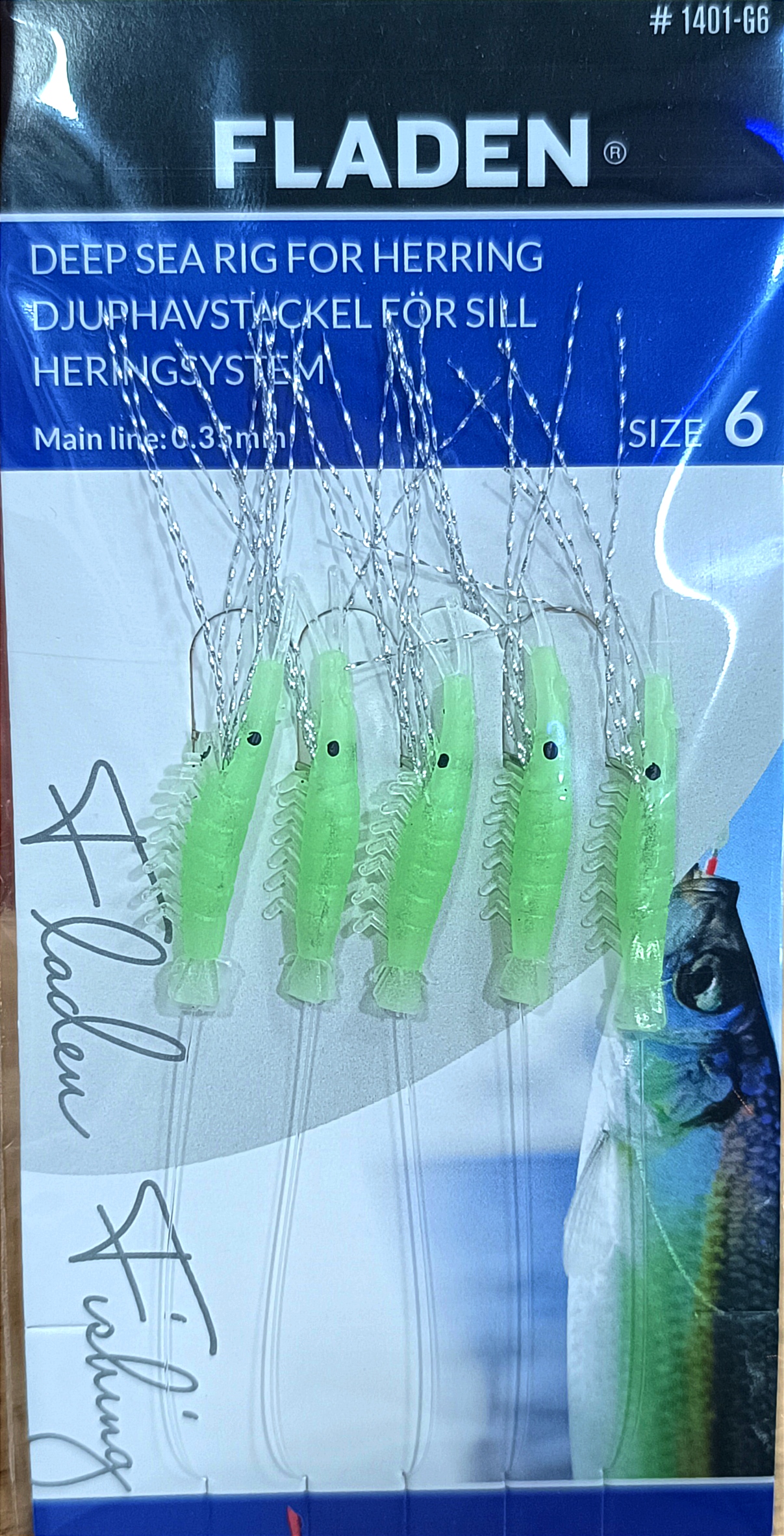 FLADEN SABIKI, LIVING SHRIMP, N.6, FOSFORLU, 5LI