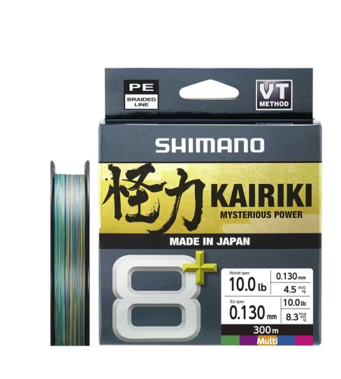 Shimano Örgü Misina Kairiki 8+ 300M 0.13Mm 8.3Kg M. Color