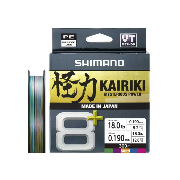 Shimano Örgü Misina Kairiki 8+ 300M 0.19Mm 12.8Kg Multi C.