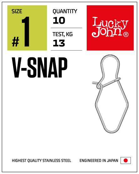 LJ KLIPS 5115, V-SNAP #00, 6KG, 10P