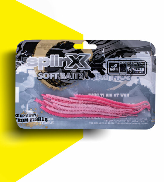 SPIINX ISOME SILIKON 11CM 14P SUGAR PINK