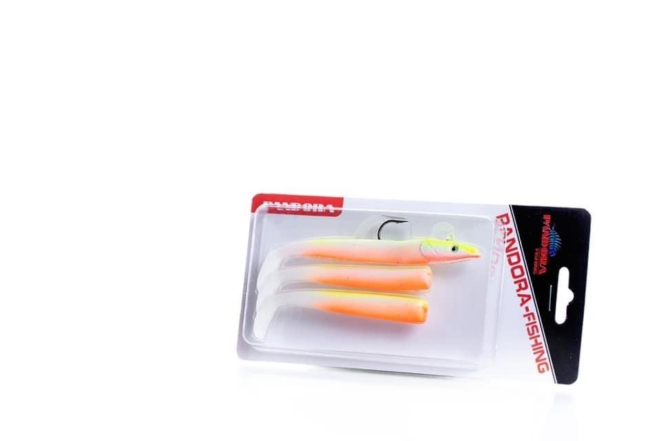 PANDORA SANDEL55668 14GR CHARTREUSE ORANGE- WHITE BODY