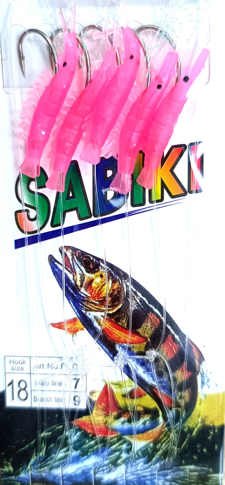 SEA HORSE SABIKI KARIDES ÇAPARI PINK NO:17