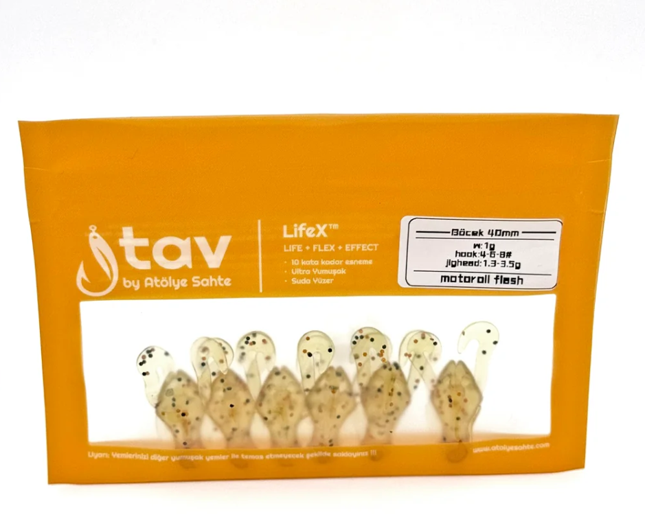 BÖCEK 40Mm 6’Li Paket Motor Oil Flash (UV)